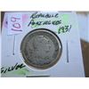 Image 3 : 1931 REPUBLIC OF PORTUGUESE SILVER 50 CENTAVOS