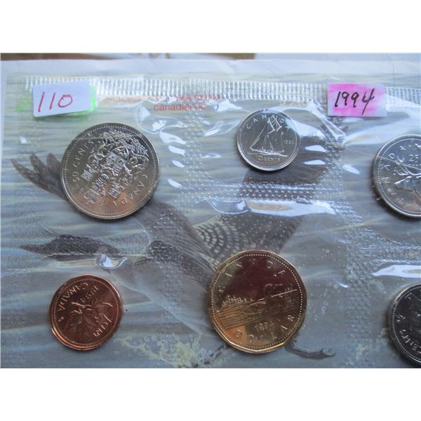 1994 PROOF CANADA MINT SEALED COIN SET