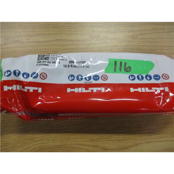 HILTI HIT RE500V3 COMPOUND - PACKAGE