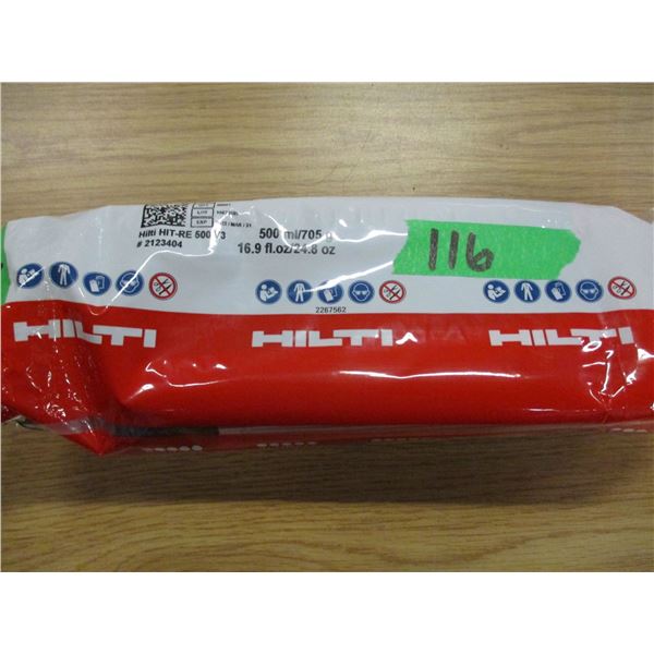 HILTI HIT RE500V3 COMPOUND - PACKAGE