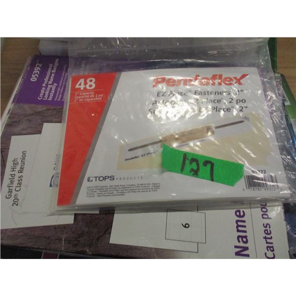 TOTE C/W OFFICE SUPPLIES