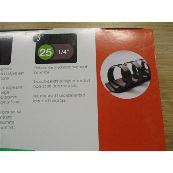 BINDING CLIPS (100) - PACKAGE