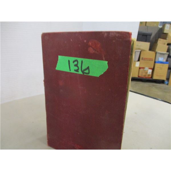 COLLECTABLE:  COMMISSIONER OF INSURANCE STATE OF WISCONSIN (OLD BOOK)