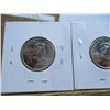 Image 4 : 2008 & 2010 PROOF TOBOGGANING SKIING PROOF CAMEO QUARTERS