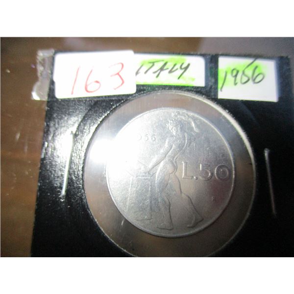 1956 ITALY 50 LIRE