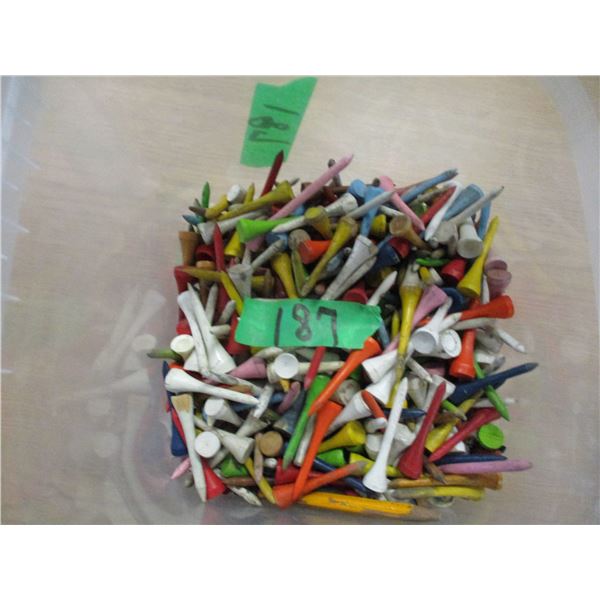 TUB OF GOLF TEES