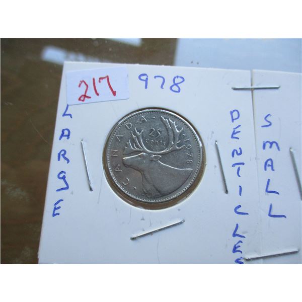 2 - 1978 CANADA QUARTERS
