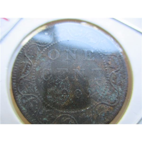 1902 CANADA LARGE PENNY