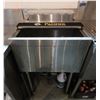 Image 1 : Advance Tabco Metal Underbar Ice Bin 24" x 20" x 36"H