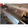 Image 2 : Metal Work Table w/ Backsplash & Undershelves 96" x 28" x 35"H (contents not included)