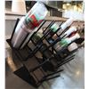 Image 2 : Qty 4 Black Peg Racks w/ Misc Disposable Cups & Lids, etc