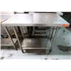 Image 1 : Metal Work Table w/ Undershelf 38" x 21" x 35"H