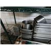Image 8 : Contents of Shelf: Multiple Metal Food Storage Containers w/ Some Lids, Stock Pots, Mixing Bowls, et
