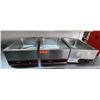 Image 1 : Qty 3 Metal Food Warmers: 2 Winco & Nemco, Misc Sizes
