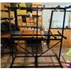 Image 1 : Metal Rack for Folding Chairs 63" x 27" x 72"H (chairs not included)