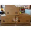 Image 1 : Qty 18 Leopold 3.75oz Stemmed Wine Glasses New
