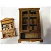 Image 5 : Lot of Wooden Dollhouse Furniture - One Piece Damaged