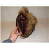Image 5 : Vintage Fur Muff Hand Warmer. Measures 15"x13".