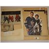 Image 3 : 1960's Hockey Scrap Book, Old Atlas (rough condition), US Coins Book