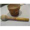 Image 2 : Borner Germany V-Slicer, Wooden Mortar & Pestle, Sask Beer Mugs