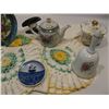 Image 3 : Plate, Teapot, Bells, Hair Keeper (cracked), Doilies