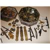 Image 1 : Lot of Vintage Cupboard Handles, Knobs, Hinges
