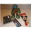Image 1 : Large Ninja Turtle Battery Operated Toy (works, missing battery cover), MAGS Music Game System, Spid