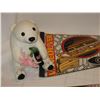 Image 3 : Hockey Memorabilia - Team Canada Mini Sticks, Vancouver Canucks Penant, Coca Cola Bear, Ookpik on An