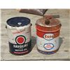 Image 1 : Havoline & Esso 5 Gallon Oil Tins