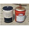 Image 3 : Havoline & Esso 5 Gallon Oil Tins