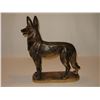 Image 5 : Large Vintage Chalkware German Sheppard Dog. Stands 16" tall. Some damage to the legs. A nice heavy,