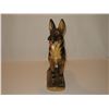 Image 7 : Large Vintage Chalkware German Sheppard Dog. Stands 16" tall. Some damage to the legs. A nice heavy,