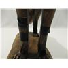 Image 9 : Large Vintage Chalkware German Sheppard Dog. Stands 16" tall. Some damage to the legs. A nice heavy,