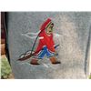 Image 8 : Vintage Inuit Style Two Piece Coat (Liner & Shell). Colorful Embroidered Scenes on the Liner. Women'