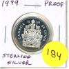 Image 1 : 1999 Sterling Silver Proof-67 50 Cents. Ultra Heavy Cameo. Nice.