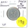 Image 1 : Nazi Germany. 1935D 5 Reichspfennig. Eagle and swastika. VF.