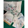 Image 1 : Hand Embroidered Table Cloths & Runner