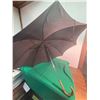 Image 1 : Old Working Umbrella W/ Leather Handle Steep Tip