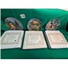 Image 2 : (3) Decorative Plates Robin/Oriole/Gold Finch