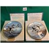 Image 2 : (2) Decorative Plates Canvass Back/Bluebills