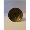 Image 2 : Vintage Solid Brass Handbell. 8 inches tall, 3 3/4 inches across.
