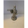 Image 1 : Vintage Wizard of the Future Figurine. 9 1/4 inches tall, 4 1/2 inches across