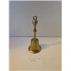 Image 1 : Vintage Brass Handbell. 6 1/2 inches tall, 2 3/4 inches across