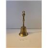 Image 2 : Vintage Brass Handbell. 6 1/2 inches tall, 2 3/4 inches across