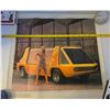 Image 3 : Vintage Poster Featuring the George Barris Supervan, initially known as 'The Love Machine'.