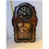 Image 1 : Vintage Wooden Cat Clock