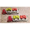 Image 1 : Vintage Metal Tonka Trucks with Car Hauler Trailers and Cars