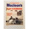 Image 1 : McLeans Magazine June 11, 1984 D-Day Remembered