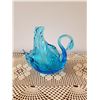 Image 3 : Antique Blue Glass Swan Bowl