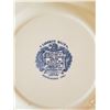 Image 2 : Antique Liberty Blue Collector Plate Staffordshire Ironstone Made in England Independence Hall